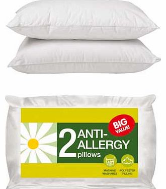 Anti-Allergy Pair of Pillows