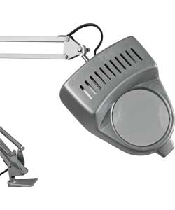 Living Magnifier Swing Arm Desk Lamp