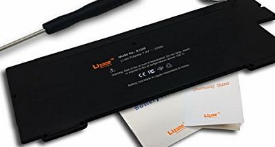 Lizone High Performance 37Wh Laptop Battery for Apple MacBook Air 13-inch 13.3`` A1245 Mid 2009 A1237 A1304 MC233LL/A MC234LL/A, Late 2008 A1304 MB543LL/A MB940LL/A, Early 2008 A1237 MB003LL/A or Z0FS