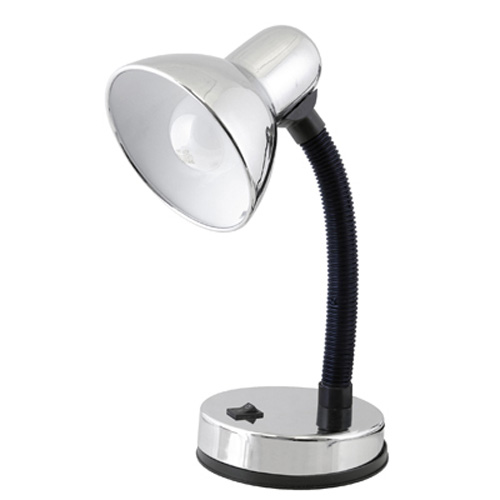 Lloytron Flexi Desk Lamp - Polished Chrome