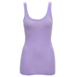 Fitted Tank in Lavender