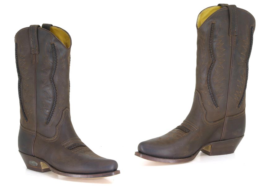Loblan PRE ORDER Loblan Cowboy Boots - 206 Boot - Marron