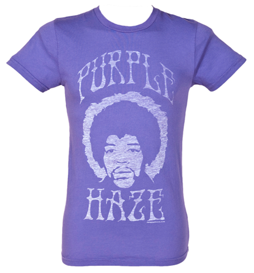 Mens Jimi Hendrix Purple Haze T-Shirt from