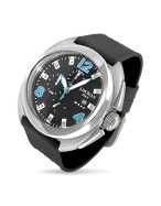 Locman Mare Titanium Black Cronograph Dive Watch