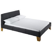 Lodi Leather Double Bed