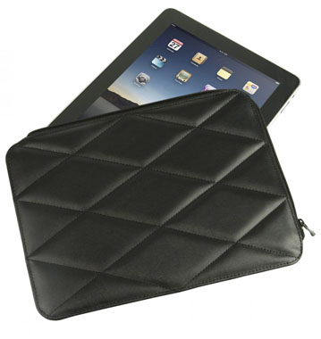 3 iPad Leather Zip Case IPD712K