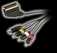 Multi-Format Scart/AVS Cable GOLD