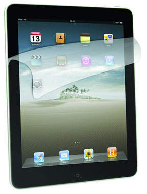 LOGIC 3 Screen Protector and Cleaning Cloth IPad2