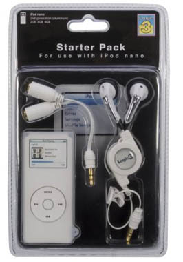 3 Starter Pack for iPod nano 2nd Gen