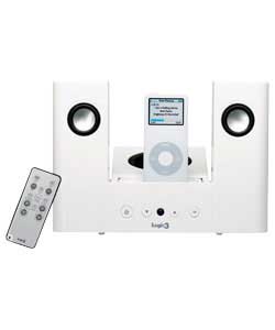 i-Station White 7 iPod Speaker System