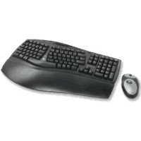 Cordless Desktop Comfort Optical Keyboard & Mouse PS2/USB (967230)