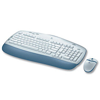 Logitech Cordless Desktop Express Optical Keyboard & Mouse PS2 (967407)