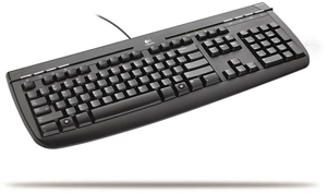 logitech Internet 350 Keyboard USB - Black