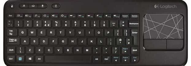 Logitech K400 Wireless Keyboard - Black
