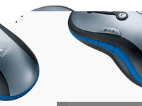Logitech MediaPlay Corldess USB & PS2 Blue mouse