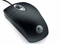 logitech RX300 Premium black optical mouse, EACH