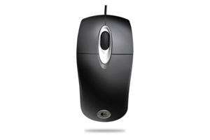 logitech RX300 Premium Optical Mouse USB/PS/2 - Black