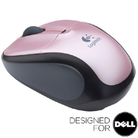 logitech V220 Cordless Mouse - Flamingo Pink -