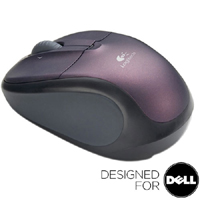 logitech V220 Cordless Mouse - Plum Purple -