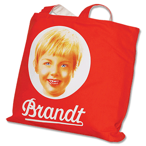 Logos Brandt 70s Canvas Shopping Bag - Orange
