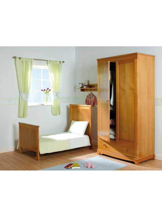 `lderley`3 Piece Furniture Set. Includes Cot Bed, Changer / Dresser Unit, Wardrobe