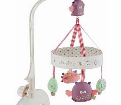 Lollipop Lane Prickles and Twoo Cot Mobile