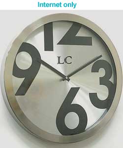 london clock company Large Numbers Wall Clock