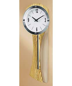London Clock Company Wooden Pendulum Wall Clock