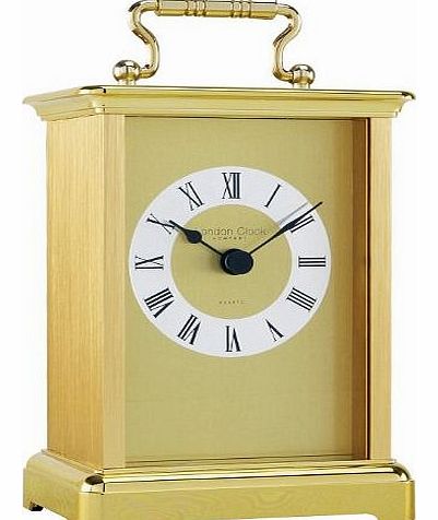 London Clock Mantle Clock - Gold Carriage Clock 02054