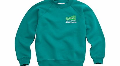 Long Meadow School Unisex Sweatshirt, Jade Green