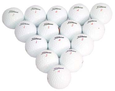 100 Titleist Golf Balls