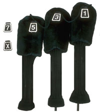 Long Neck Headcovers (Set of 3)