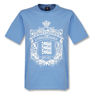 Three Lions T-Shirt - Sky/White Logo