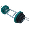 50kg Rubber Colour Tricep Bar Olympic