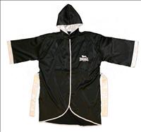 Lonsdale Boxing Gown - BLACK/WHITE LARGE
