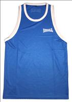 Lonsdale Club Vest Blue/White - SMALL (L130-A/S)