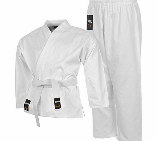 Lonsdale Kids Karate Suit Juniors White 13 (150)