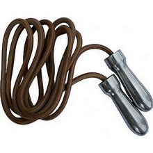 Leather Skipping Rope and#8211; 8ft