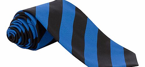 Lord Grey School Tie, L52``, Blue/Black