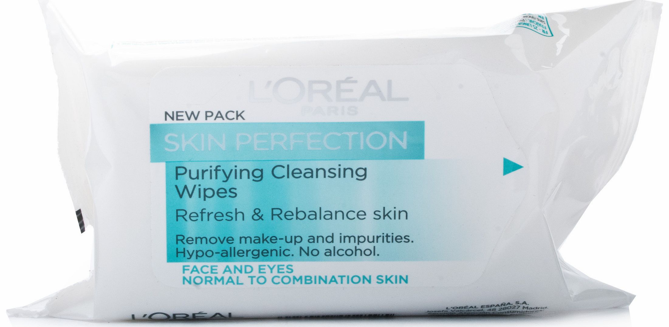 L'Oreal Skin Perfection Wipes Normal Skin