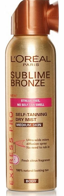 L'Oreal Sublime Bronze Express Pro Medium Tan