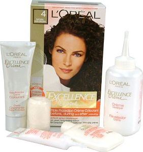 Loreal, 2041[^]10029958018  Excellence Creme, MAHOGANY BROWN