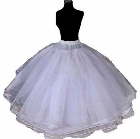 Lorembelle 6 tier Wedding Bridal Crinoline Petticoat underskirt hoopless