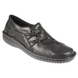 Female HAK1010 Leather Upper Leather/Textile Lining Casual Shoes in Black