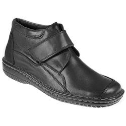 Female HAK1014 Leather Upper Leather/Textile Lining Casual Boots in Black