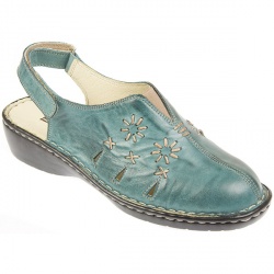 Loretta Female Hak753 Leather Upper Leather/Textile Lining Casual in Blue