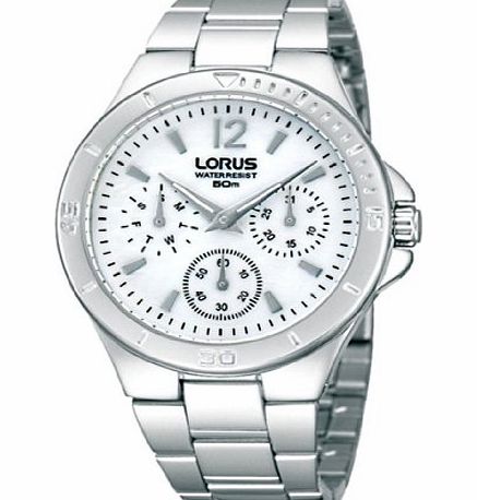 Lorus RP613BX9 White Dial Stainless Steel Bracelet Ladies Watch