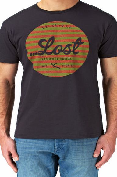 Mens Lost Fun Ball T-Shirt - Carbon