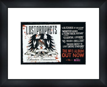 PROPHETS Liberation Transmission - Custom Framed Original Ad