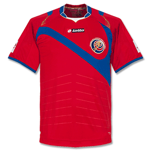 Lotto Costa Rica Home Shirt 2014 2015